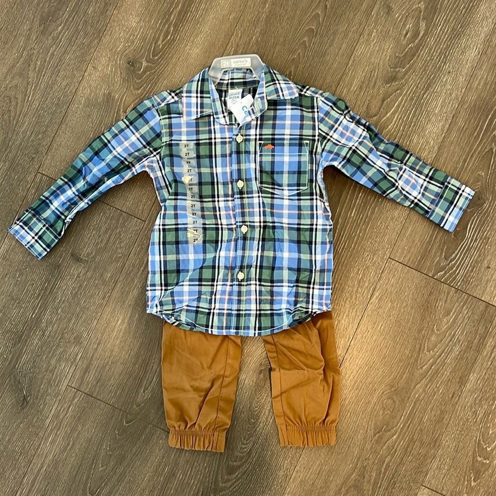 NWT Carter’s boy’s outfit